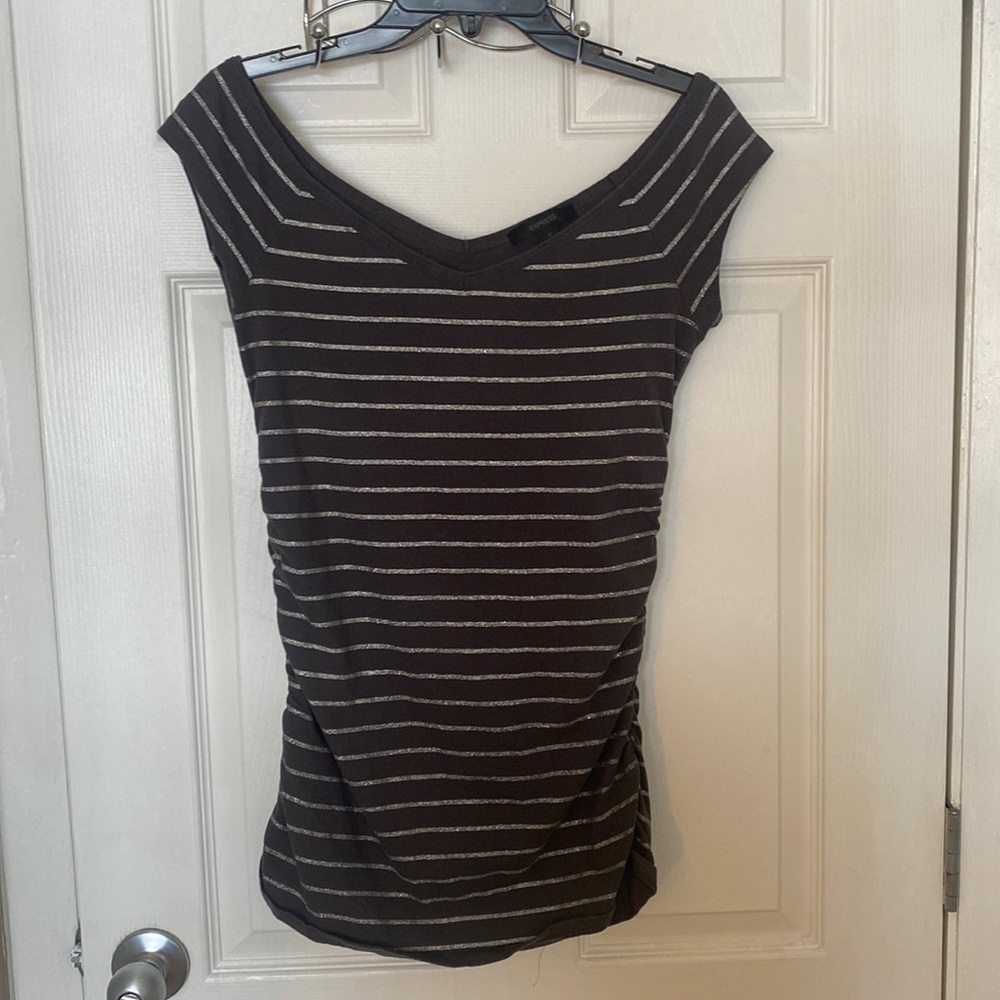Express shirt size medium gray